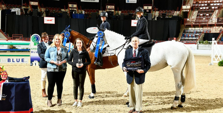 Ballard and Shulman tie for first in the Keystone Classic Speed Stake at Pennsylvania National Horse Show