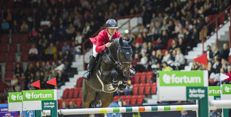 Pius Schwizer claims the win in Fortum HorsePower 1.45m in Helsinki