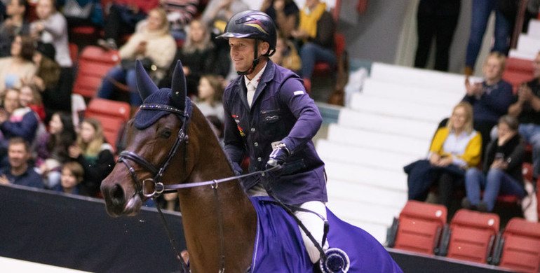 Michael Jung leads the way in the international 1.50m in Helsinki