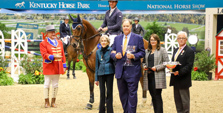 Alex Granato and Carlchen W speed to victory in International Jumper Classic at National Horse Show