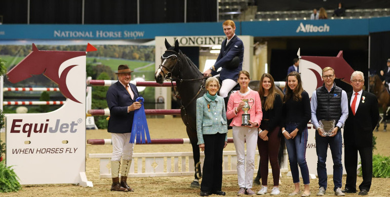 Daniel Coyle and CHS Krooze top rankings again in EquiJet Accumulator at National Horse Show