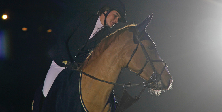 Jessica Springsteen with Saturday's biggest win at CSI5*-W Jumping Mechelen