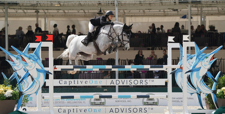 Adrienne Sternlicht storms to victory in CaptiveOne Advisors 1.50m Classic at WEF