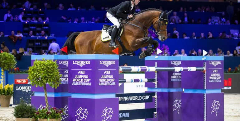 Marcus Ehning and A la Carte NRW win Friday's Telegraaf Prize at CSI5*-W Jumping Amsterdam