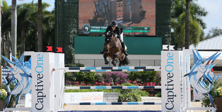 Tiffany Foster rides to victory in CaptiveOne Advisors 1.50m Classic