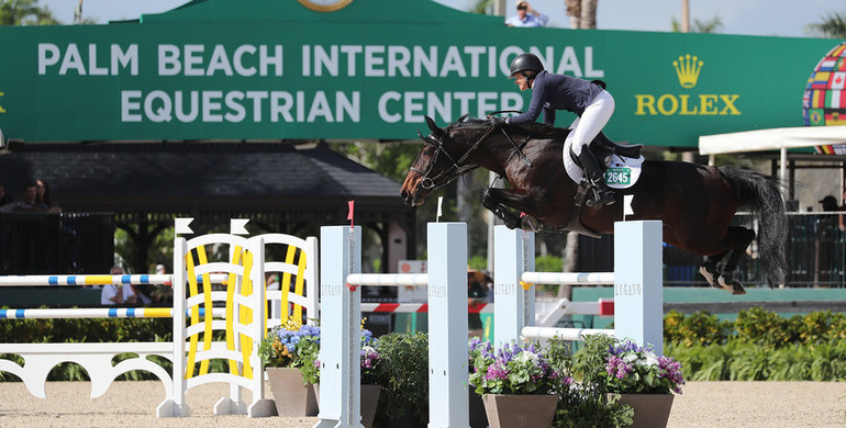Beezie Madden and Georgina Bloomberg win on opening day of CSI5* competition at WEF