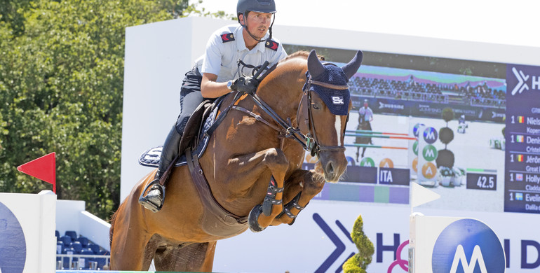 Lorenzo De Luca and Amarit d'Amour win the small Grand Prix at Hubside Jumping Grimaud