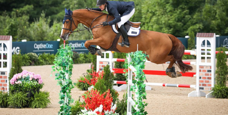 McLain Ward and Contagious claim $36,600 MMG Welcome Stake CSI3* in Traverse City debut