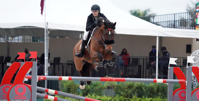 Hilary McNerney and Singuletto take top honors in the $30,000 Pilates Rocks Grand Prix