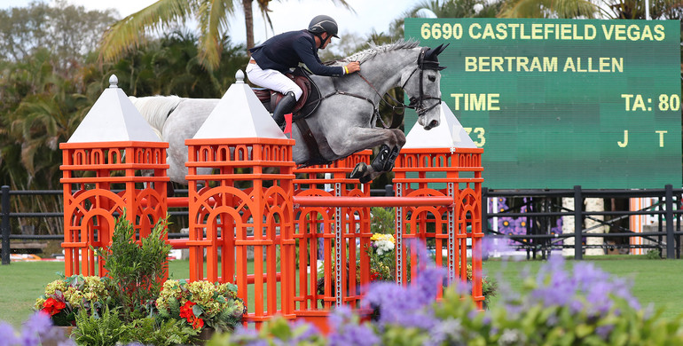 All in for Allen and Castlefield Vegas, capturing the $37,000 Adequan® WEF Challenge Cup round 6 CSI3*