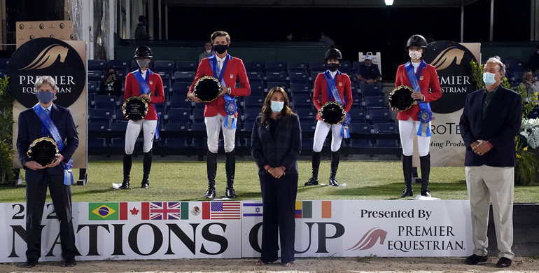 U.S. Team crowned hometown heroes in the $150,000 Nations Cup CSIO4* presented by Premier Equestrian at WEF 8