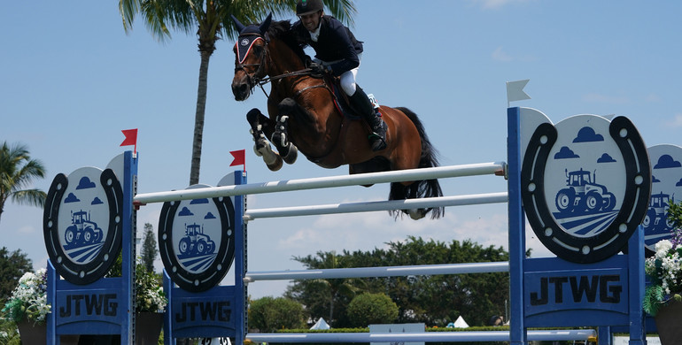 Menezes masters the $37,000 JTWG qualifier CSI3*, galloping to victory aboard H5 Elvaro
