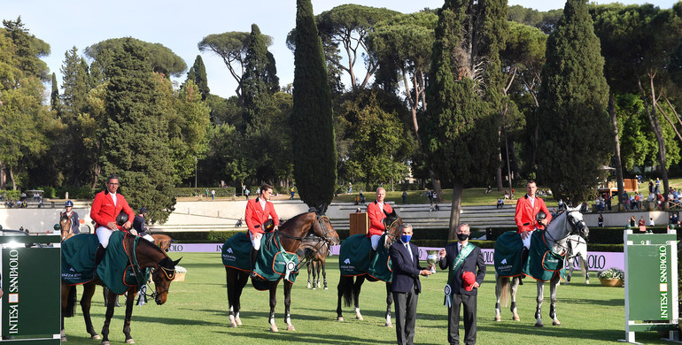 Belgium pips Germany in thrilling jump-off in Intesa Sanpaolo Nations Cup