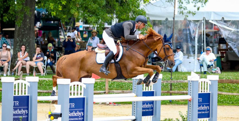Rodrigo Pessoa and Venice Beach emerge victorious in $37,000 Power & Speed Stakes CSI4* at Upperville Colt & Horse Show