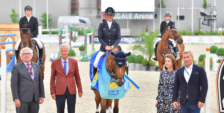 German dominance in the CSIO3*-W Grand Prix of Budapest with victory for Jana Wargers