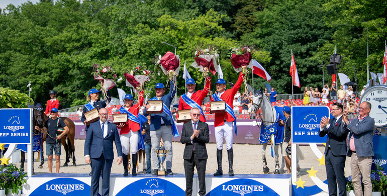 Italy wins the Longines EEF Nations Cup Final in Warsaw
