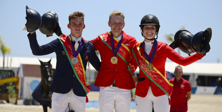 Gold for Matthis Westendarp and Stalido at the European Championships for young riders