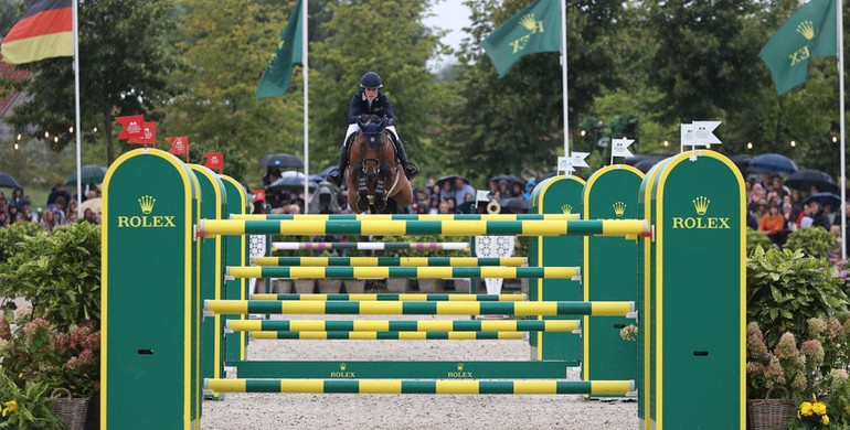Jessica Springsteen is the boss in the CSI5* Rolex Grand Prix at the Brussels Stephex Masters