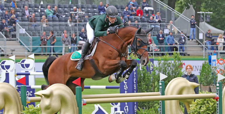 Eoin McMahon: ”Jumping my first senior championship in Riesenbeck is special in so many ways”