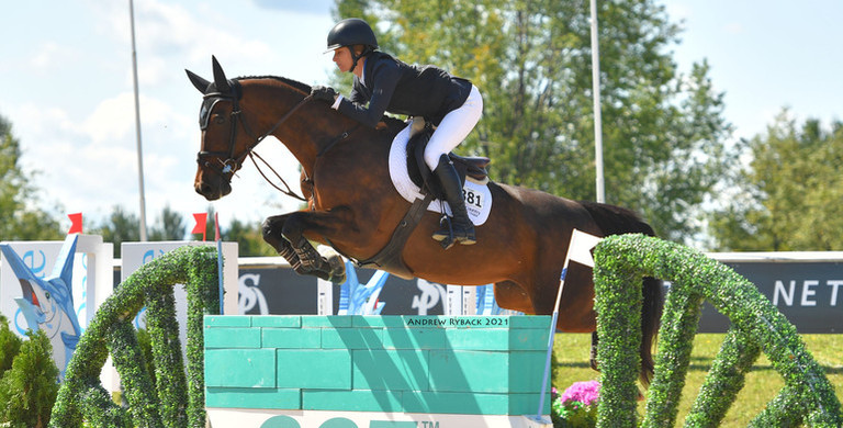 Sydney Shulman and Villamoura can’t be caught in $36,600 GGT Footing Welcome Stake CSI3*