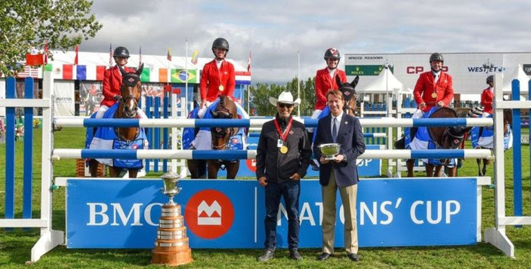 Canada wins BMO Nations Cup at Spruce Meadows 'Masters'