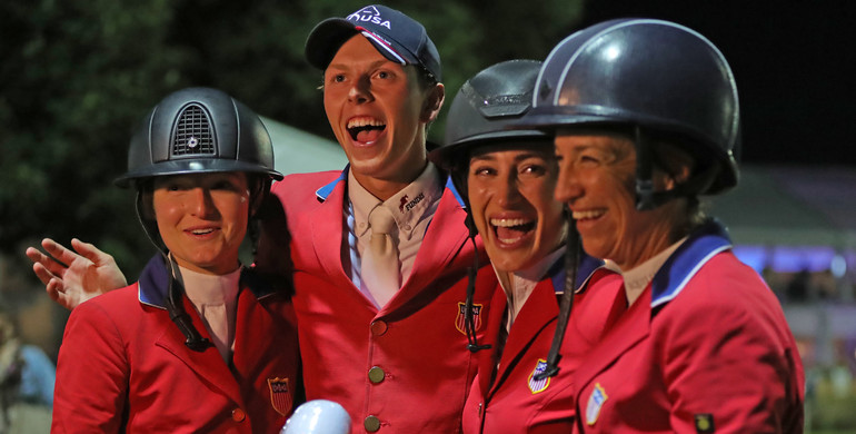 Debutants dominate as American team wins the Mercedes-Benz Nations Cup at CHIO Aachen