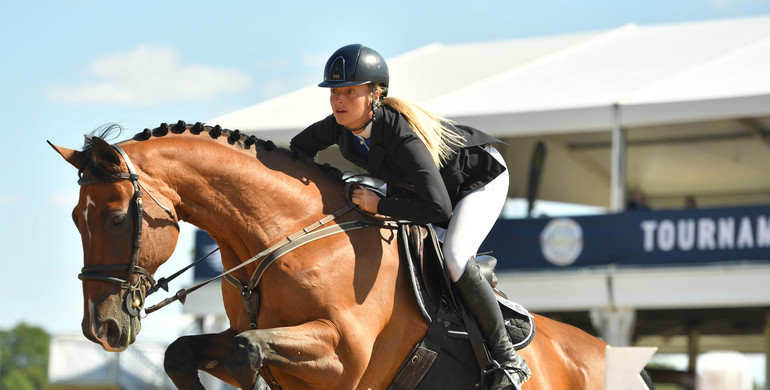 Kristen Vanderveen and Bull Run’s Risen rise to $72,900 Premier Equestrian 1.50m CSI5* win