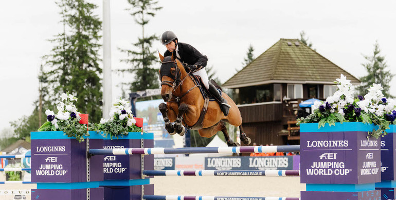 Swail prevails in $150,000 CSI4*-W Longines FEI Jumping World Cup™ Vancouver