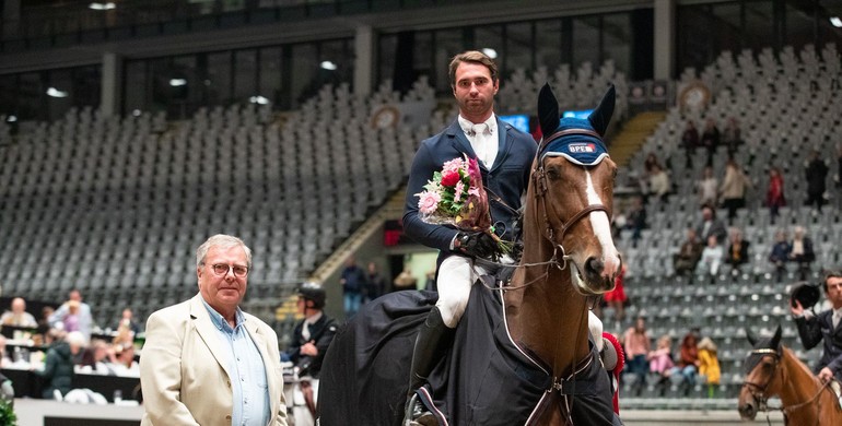Julien Anquetin and Blood Diamond du Pont win the CSI5*-W 1.50m presented by Zurhaar og Rubb in Oslo
