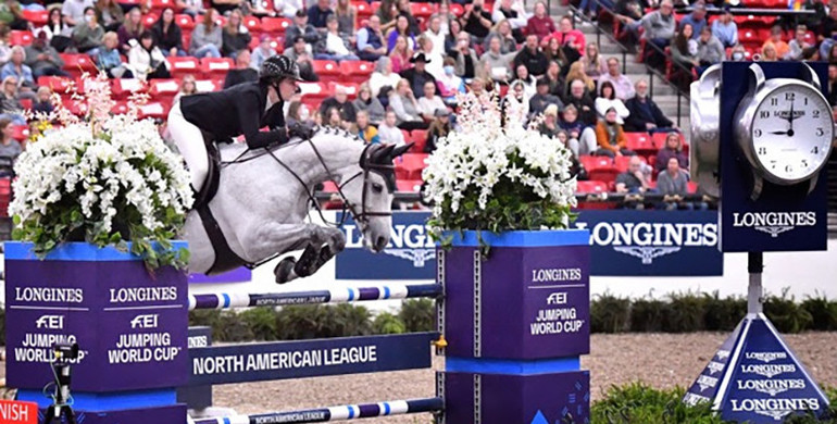 Longines FEI Jumping World Cup™ NAL 2021/2022: Holloway unveils a star in Vegas