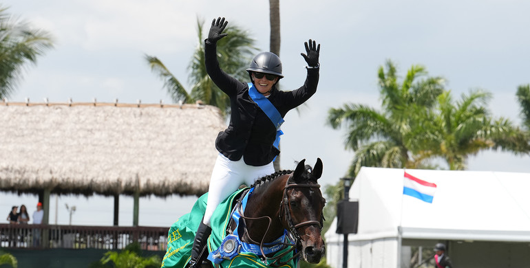 Ashlee Bond forges successful partnership for victory in $500,000 Rolex Grand Prix CSI5* at 2022 Winter Equestrian Festival
