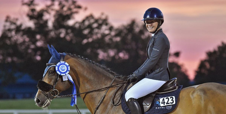 Amanda Derbyshire and Cornwall BH save best for last in $37,000 Kentucky Spring Classic 1.45m CSI3*