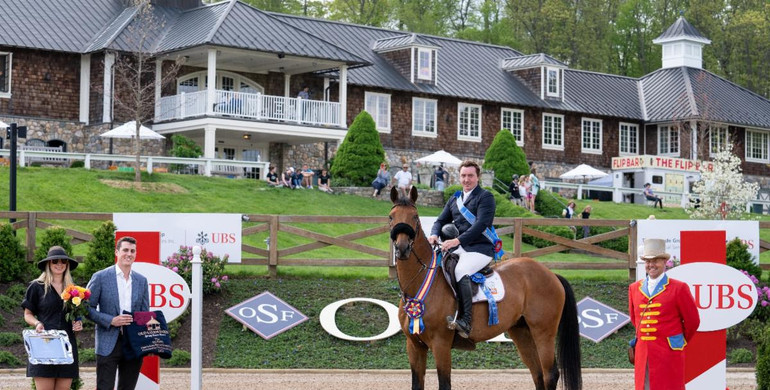 Jordan Coyle triumphs in the $125,000 Old Salem Farm Grand Prix presented by The Kincade Group