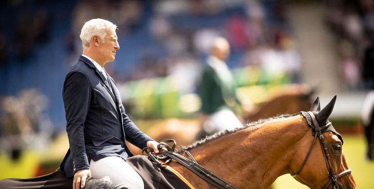 Roger Yves Bost and Bluemuch des Baleines best in Tuesday's STAWAG opening 1.45m at CHIO Aachen