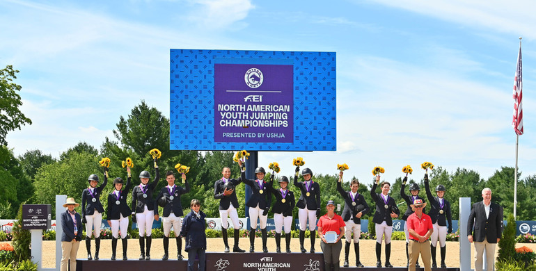 USA Zone 4 and USA Zone 5/7 capture gold in Junior and Young Rider Team Competition at Gotham North FEI North American Youth Jumping Championships, presented by USHJA