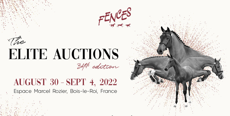 The 34th edition of the Fences Elite Auctions is coming up