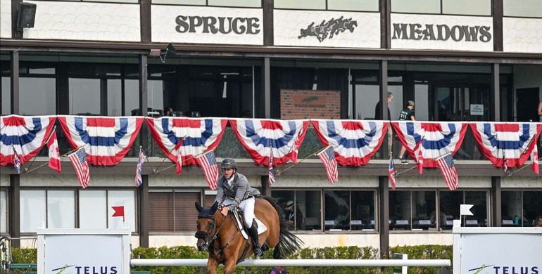 The Spruce Meadows 'Masters' is underway