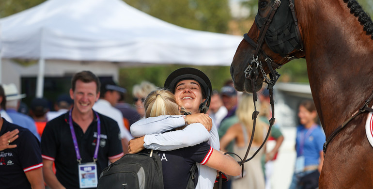 Faces and feelings in the team final of the FEI Jumping European Championship 2023