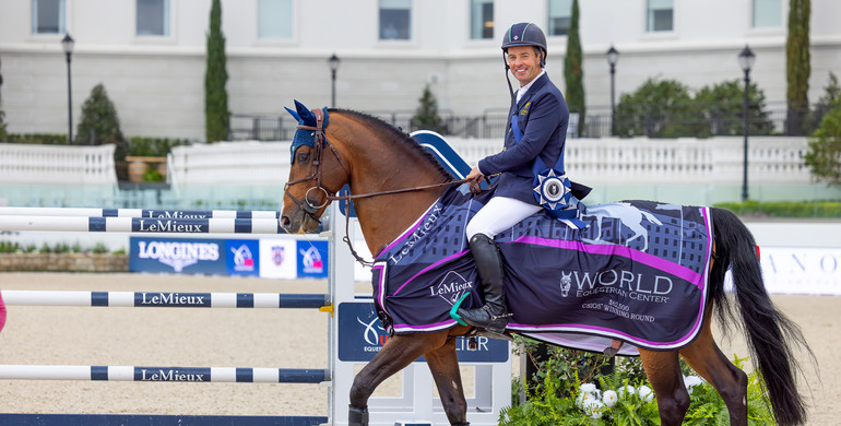 Cian O’Connor and Fermoy produce winning round at the World Equestrian Center in Ocala