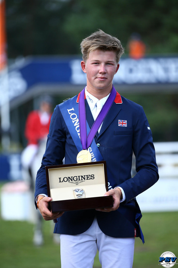 FTB 2018 Young Rider gold to Great Britain's Harry Charles World of