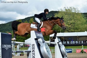 Lucy Deslauriers and Hester. Photo by Tom von Kap-herr.