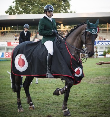 Abdullah Al Sharbatly took another win in Gijon on Friday. Photo (c) CSIO Gijon.