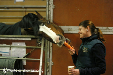 Kay with Plot Blue. Photo (c) Jenny Abrahamsson.