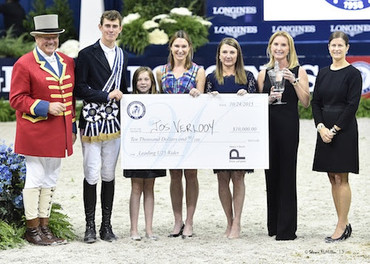 Jos Verlooy was crowned leading international rider in Washington. Photo (c) Shawn McMillen Photography, www.shawnmcmillen.com.  