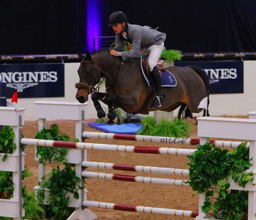 Karl Cook and The Flying Ham. Photo (c) Blenheim EquiSports. 