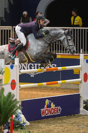 Belgium’s Nicola Philippaerts claimed victory riding H&M Harley vd Bisschop in the $50,000 Weston Canadian Open. Photo (c) Ben Radvanyi Photography, www.benradvanyi.com.