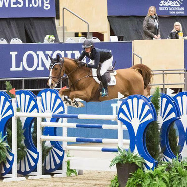 Appy Cara with Erynn Ballard in the saddle. Photo (c) Angelstone Tournaments. 