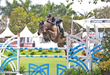 McLain Ward with HH Carlos Z. Photo (c) Rebecca Walton/Phelpssports.com