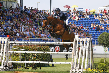 Tim Hoster with Cash del Mar Z. Photo (c) Jenny Abrahamsson.