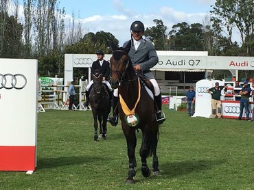 Joao Chuva won the CSIO3* Grand Prix of Lisbon. Photo (c) CSIO Lisbon.